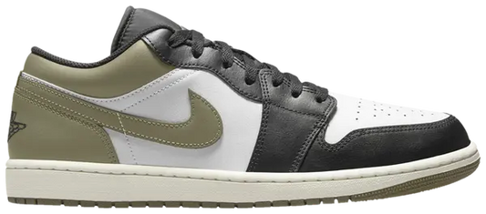 Air Jordan 1 Low 'Black Toe Medium Olive'