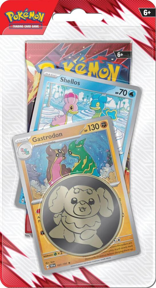 Pokemon Destined Rivals Premium Checklane Blister (Gastrodon)
