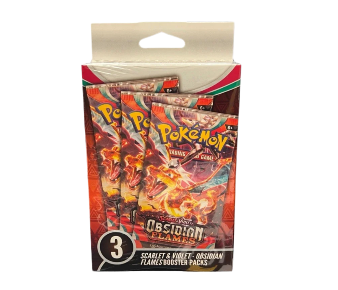 Pokemon Obsidian Flames 3 Pack