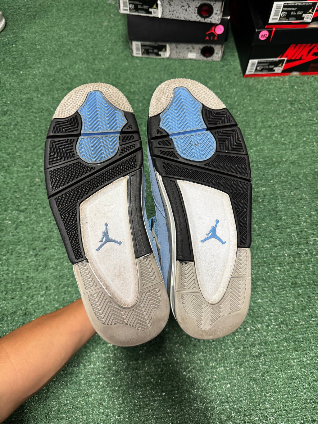 10m- Air Jordan 4 Retro UNC