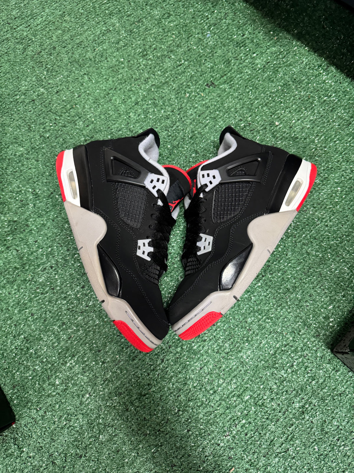 6.5y- Air Jordan 4 Retro Bred 2019