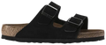 Birkenstock Arizona Soft Footbed Black Suede