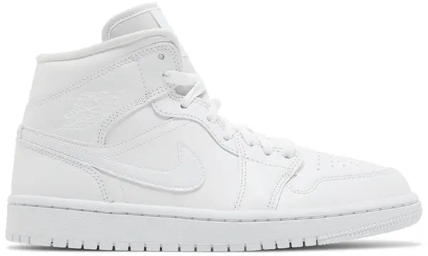 Air Jordan 1 Mid Triple White