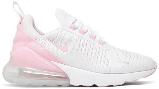 Nike Air Max 270 White Soft Pink + Swarovski Option