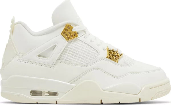 Air Jordan 4 Metallic Gold