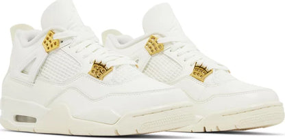 Air Jordan 4 Metallic Gold