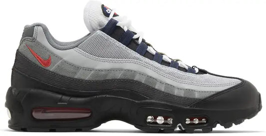 Nike Air Max 95 Track Red Smoke Grey