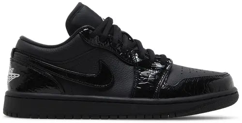 AJ1 Low SE Black Croc