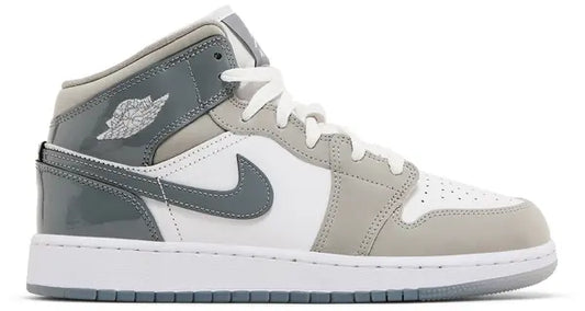 Air Jordan 1 Mid Patent Cool Grey