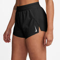 Nike Women's Aeroswift Dri-FIT Mid-RIse 3" Pleated Shorts-XL