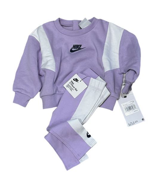 Nike Lilac Sweatshirt Legging Set