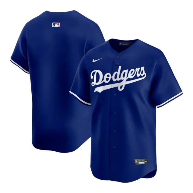 Authentic Men's Nike x MLB Los Angeles Dodgers Royal Blue Blank Jersey