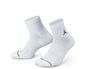 Jordan Ankle Socks 3 Pack (5y-7y, 6.5w-8.5w)