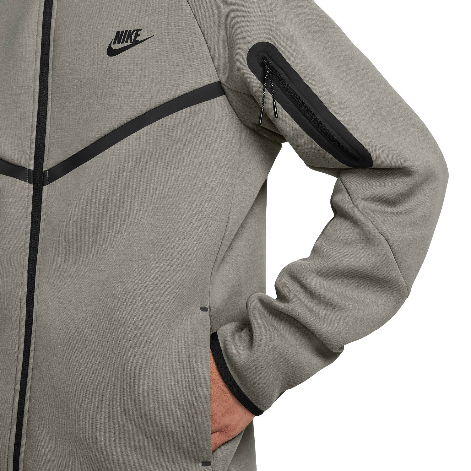 Men's Nike Tech Fleece Light Army- S