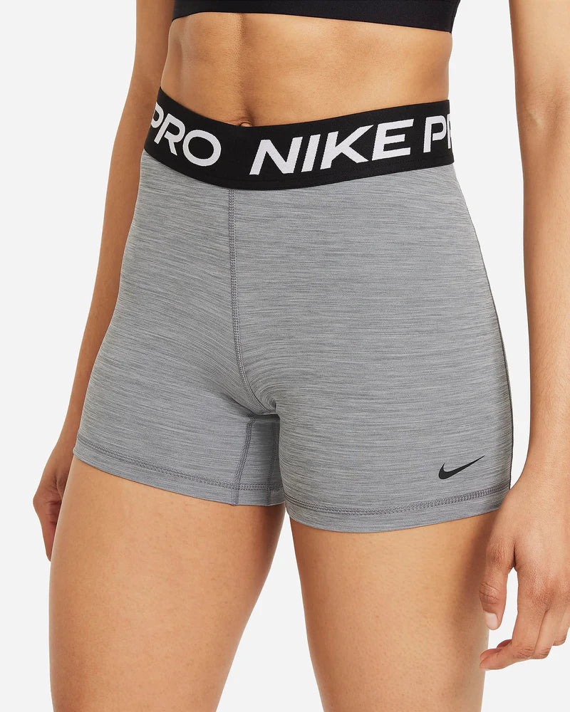 Women's Nike Pro Compression Shorts-Grey