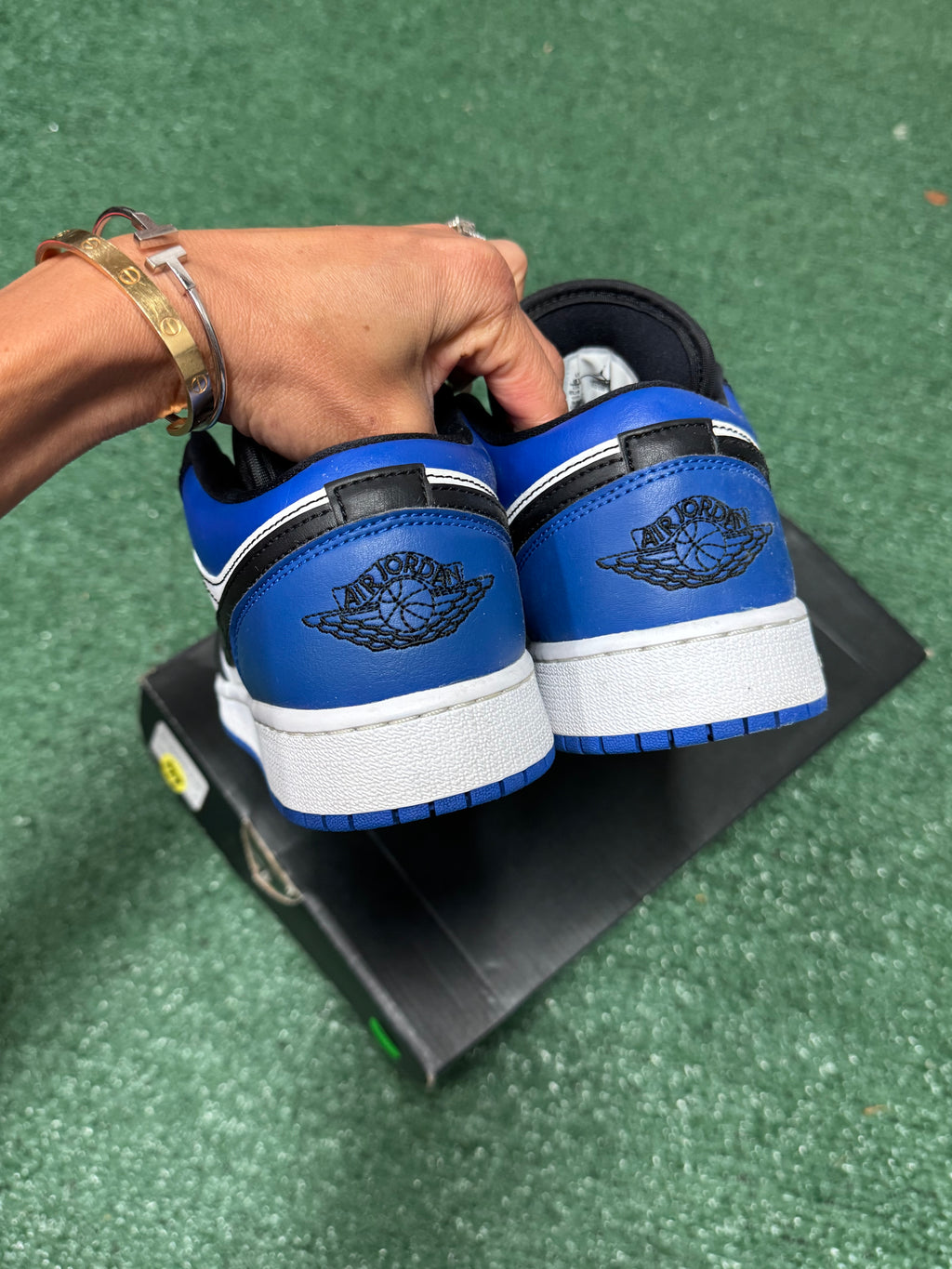 6y- Air Jordan 1 Low Royal Toe