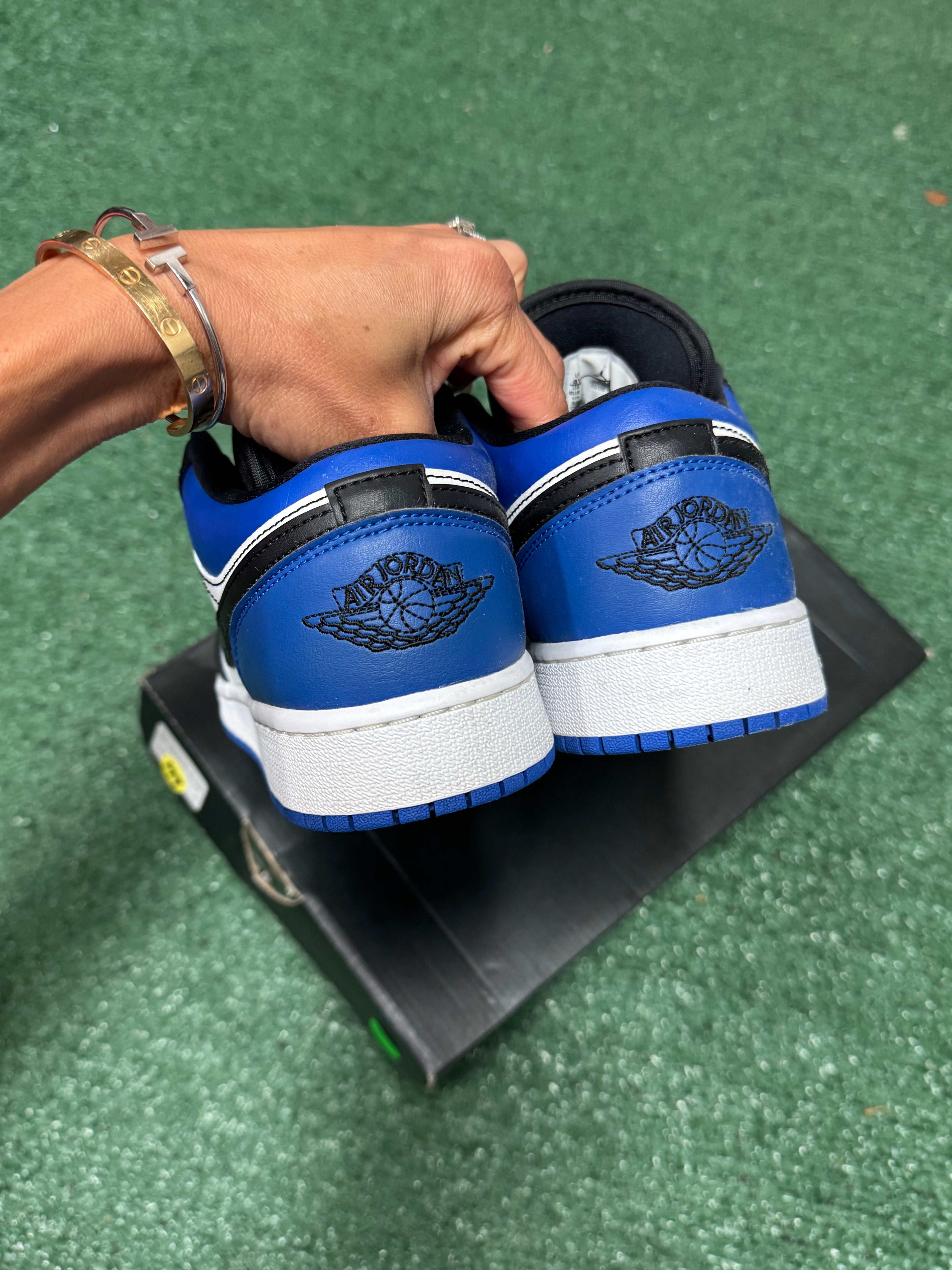 6y- Air Jordan 1 Low Royal Toe