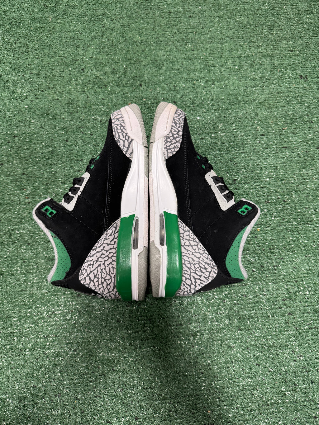 6y- Air Jordan 3 Retro Pine Green