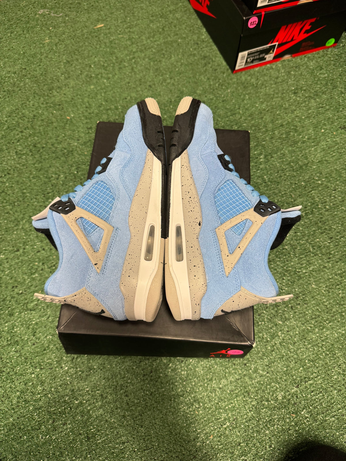 7y- Air Jordan 4 Retro UNC