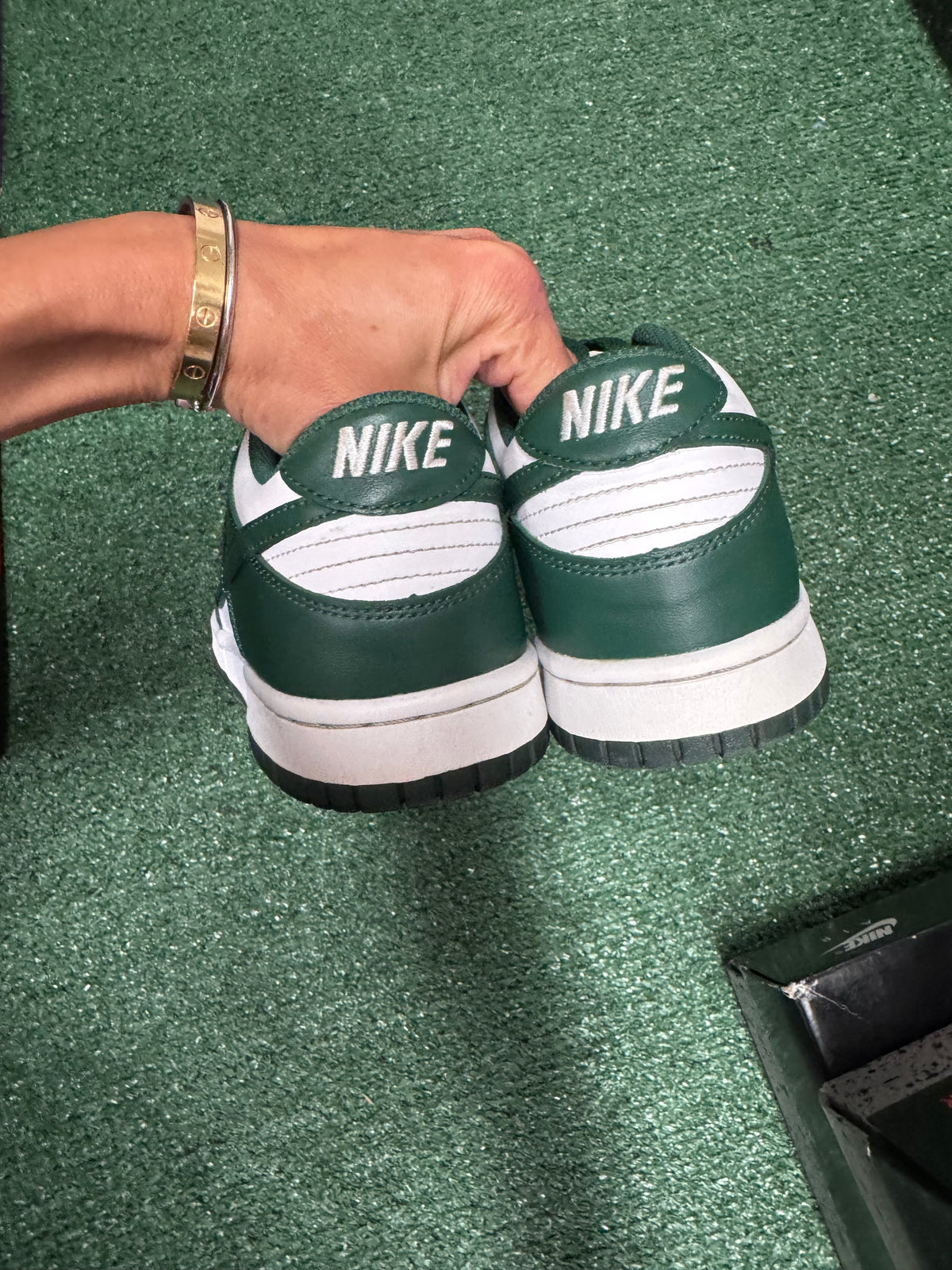 6y- Nike Dunk Low Michigan State