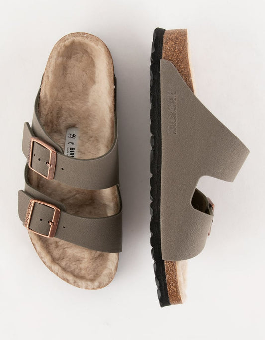 BIRKENSTOCK Arizona Shearling 'Stone'