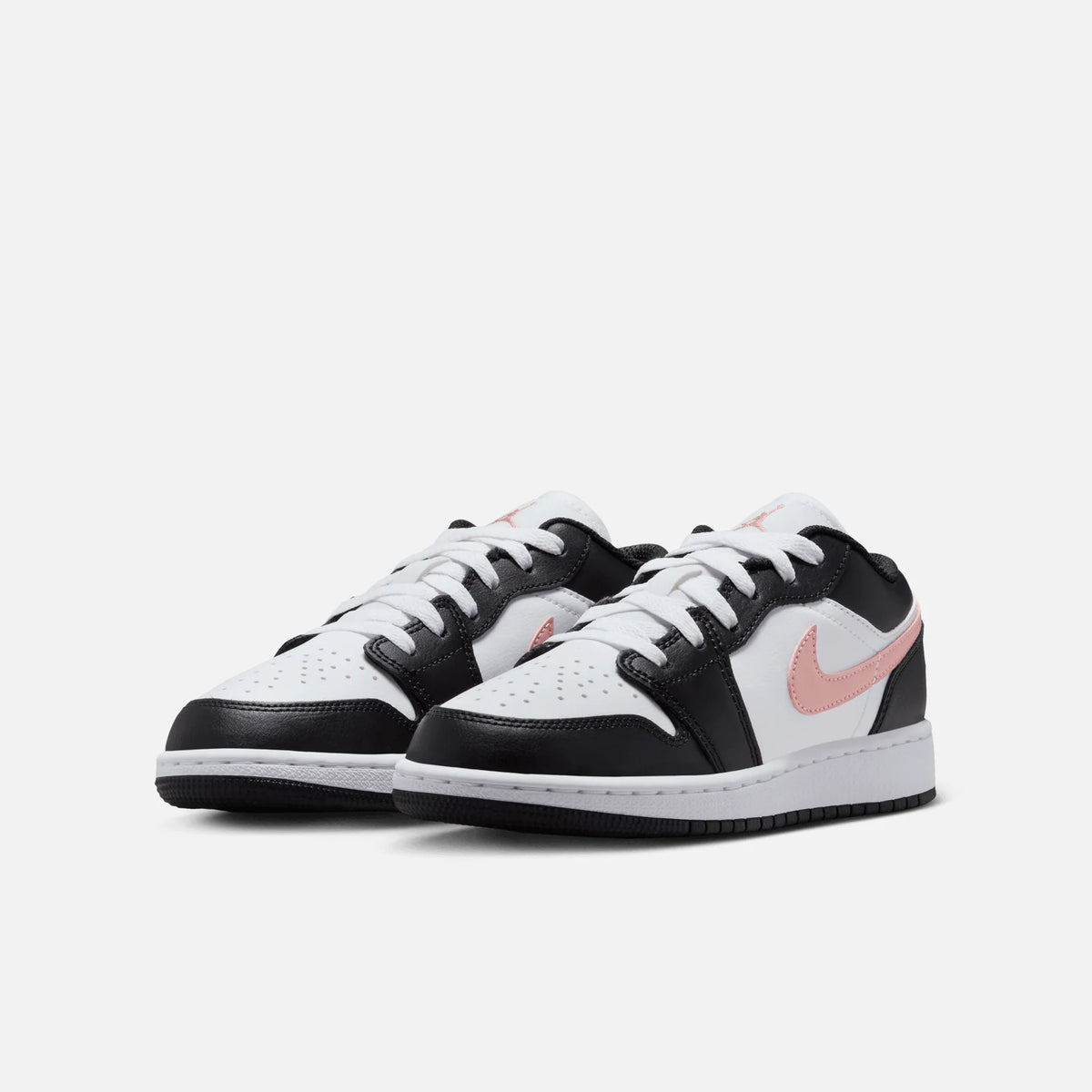 Air Jordan 1 Low Black White Dusty Rose
