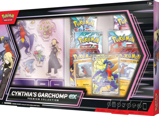 Pokemon Destined Rivals Cynthia's Garchomp Premium Collection