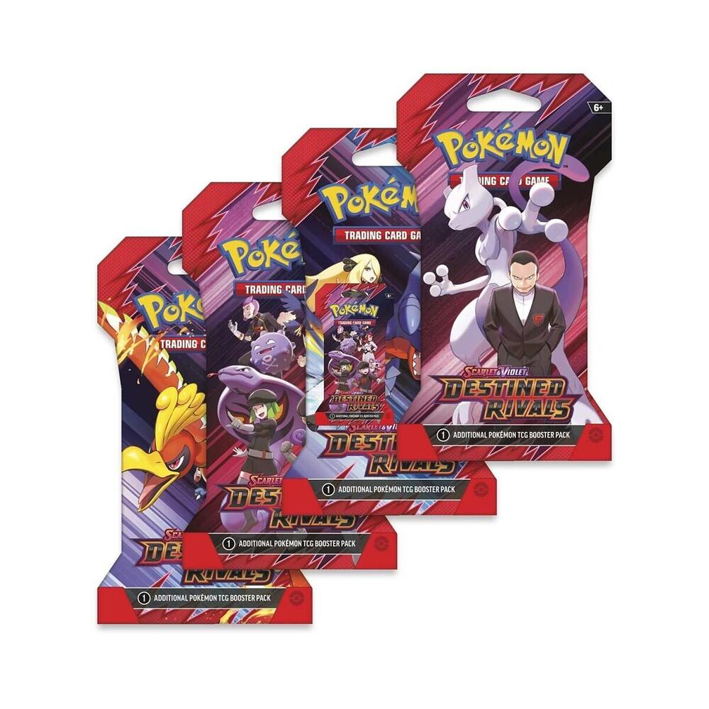 Pokemon Destined Rivals SINGLE Sleeved Booster Pack