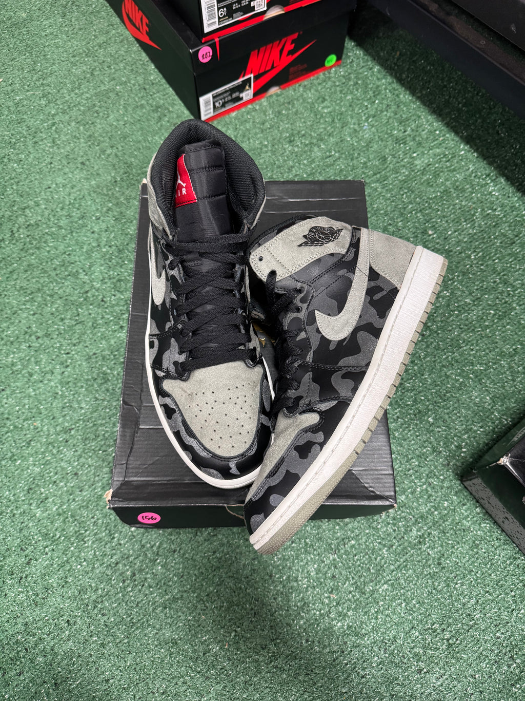 10m- Air Jordan 1 Retro High OG 3M Camo Shadow