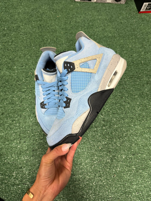 6y- Air Jordan 4 Retro UNC
