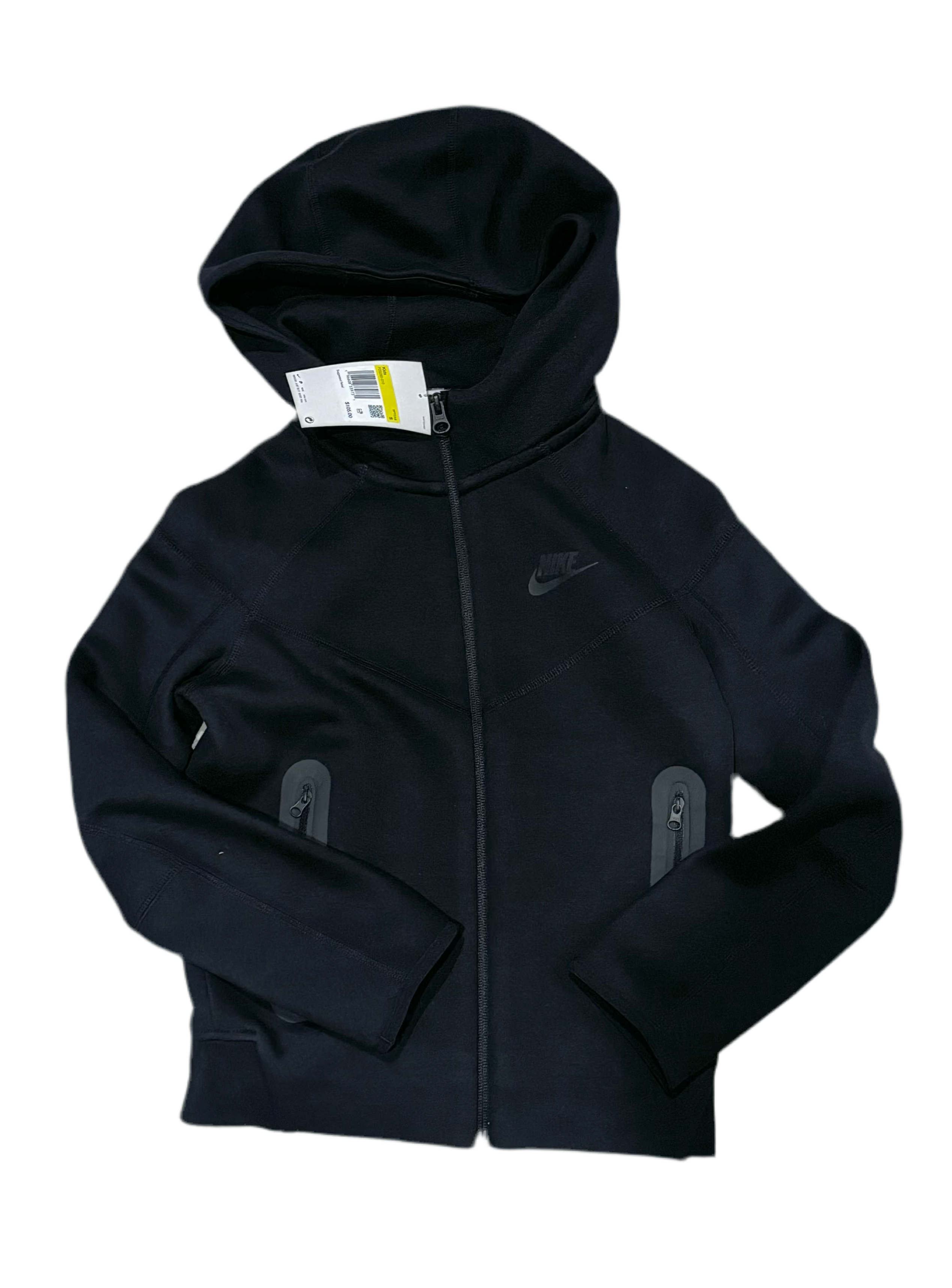 Black Youth Nike Tech Fleece Jacket *