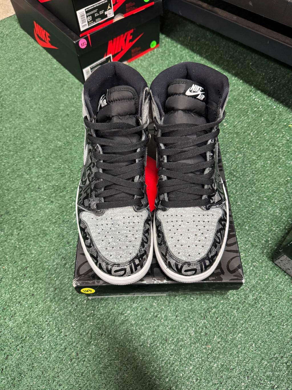 9.5m- Air Jordan 1 Retro High OG Rebellionaire
