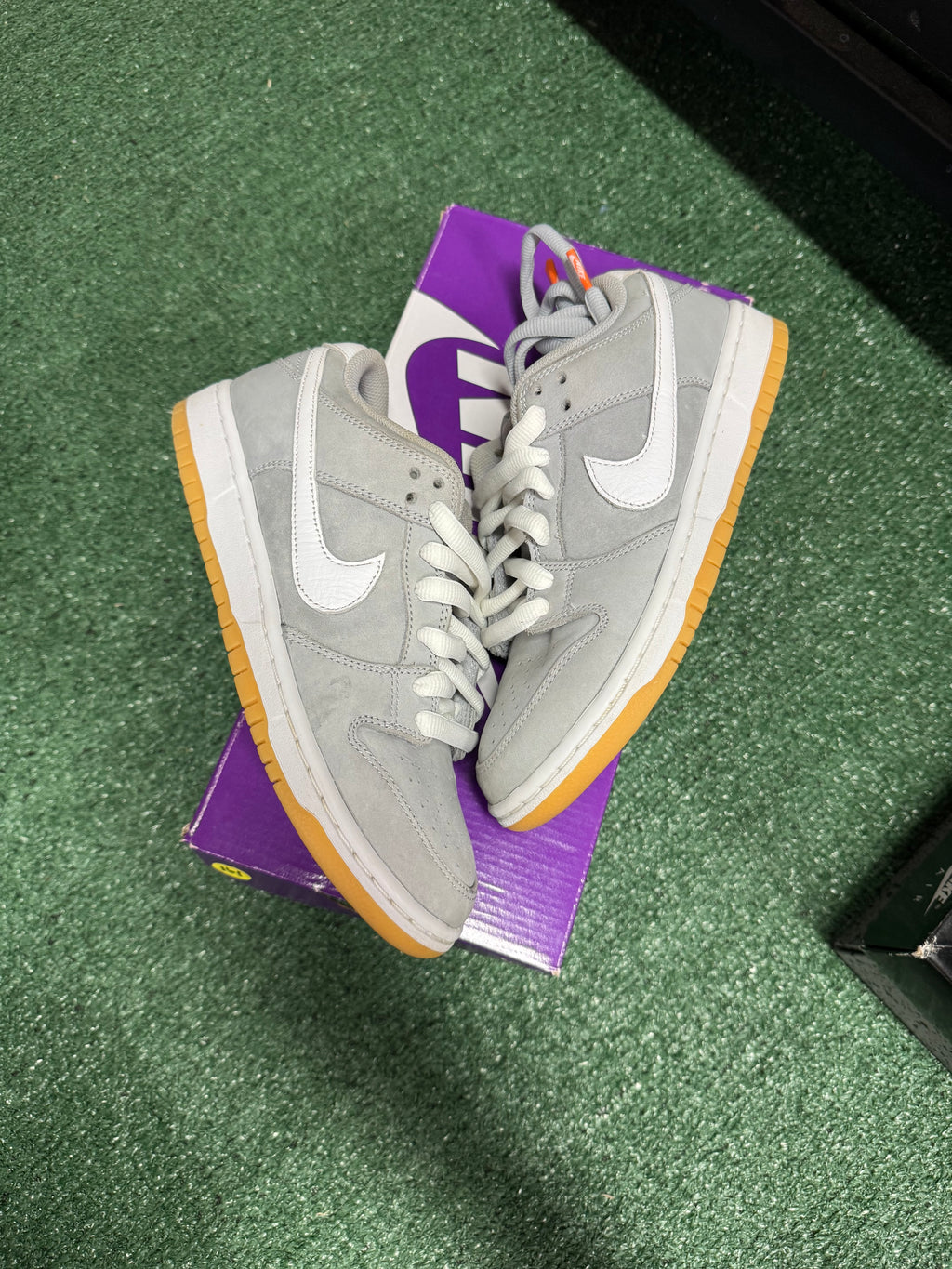 7m- Nike Dunk Low SB Grey Gum