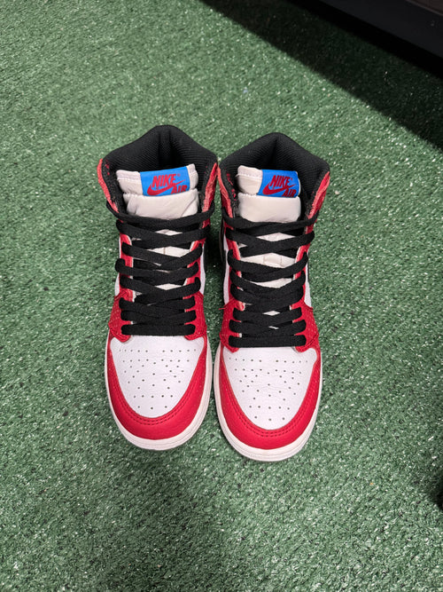 6y- Air Jordan 1 Retro High Spiderman Origin Story
