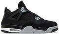 AIR JORDAN 4 RETRO BLACK CANVAS