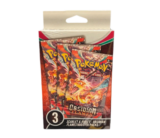 Pokemon Obsidian Flames 3 Pack