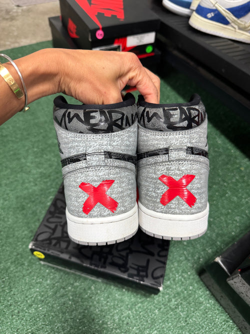 9.5m- Air Jordan 1 Retro High OG Rebellionaire