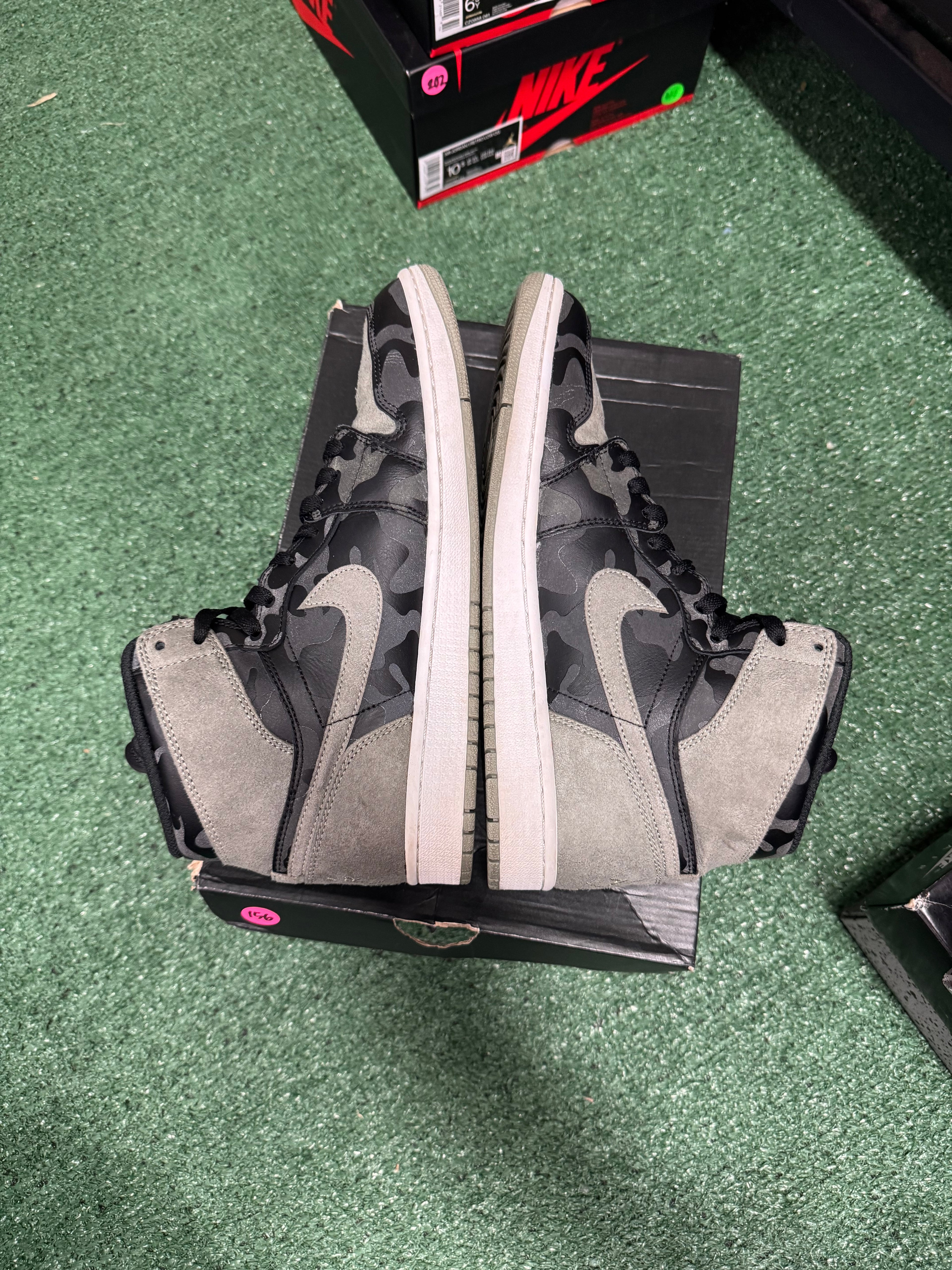 10m- Air Jordan 1 Retro High OG 3M Camo Shadow