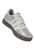 Size 2Y- Adidas VL Court 3.0 Metallic Silver
