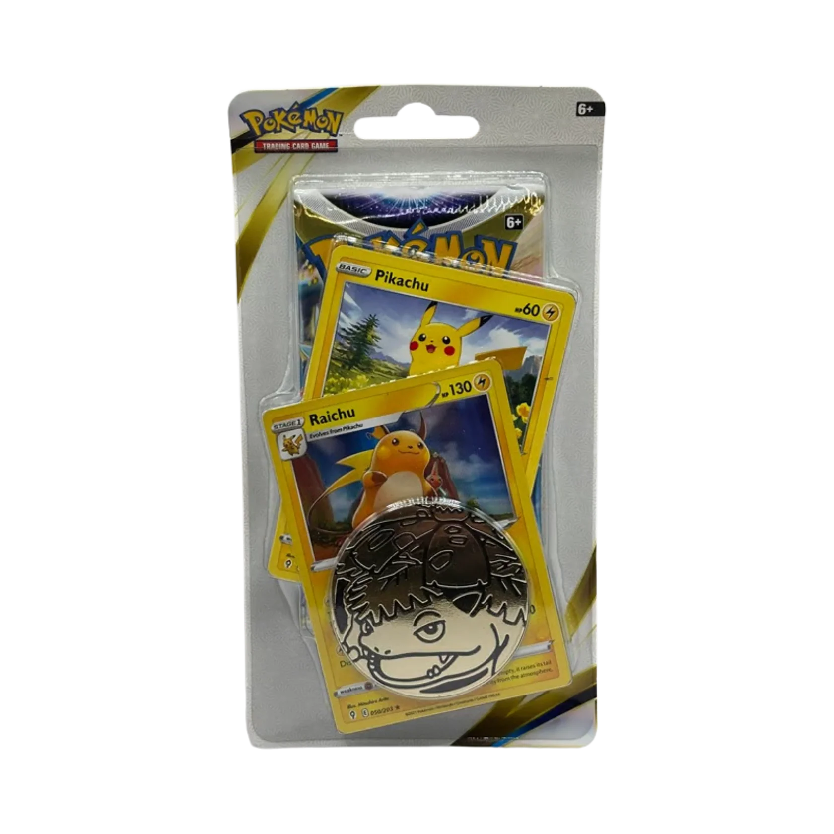 Pokemon Brilliant Stars Pikachu Raichu Checklane Blister