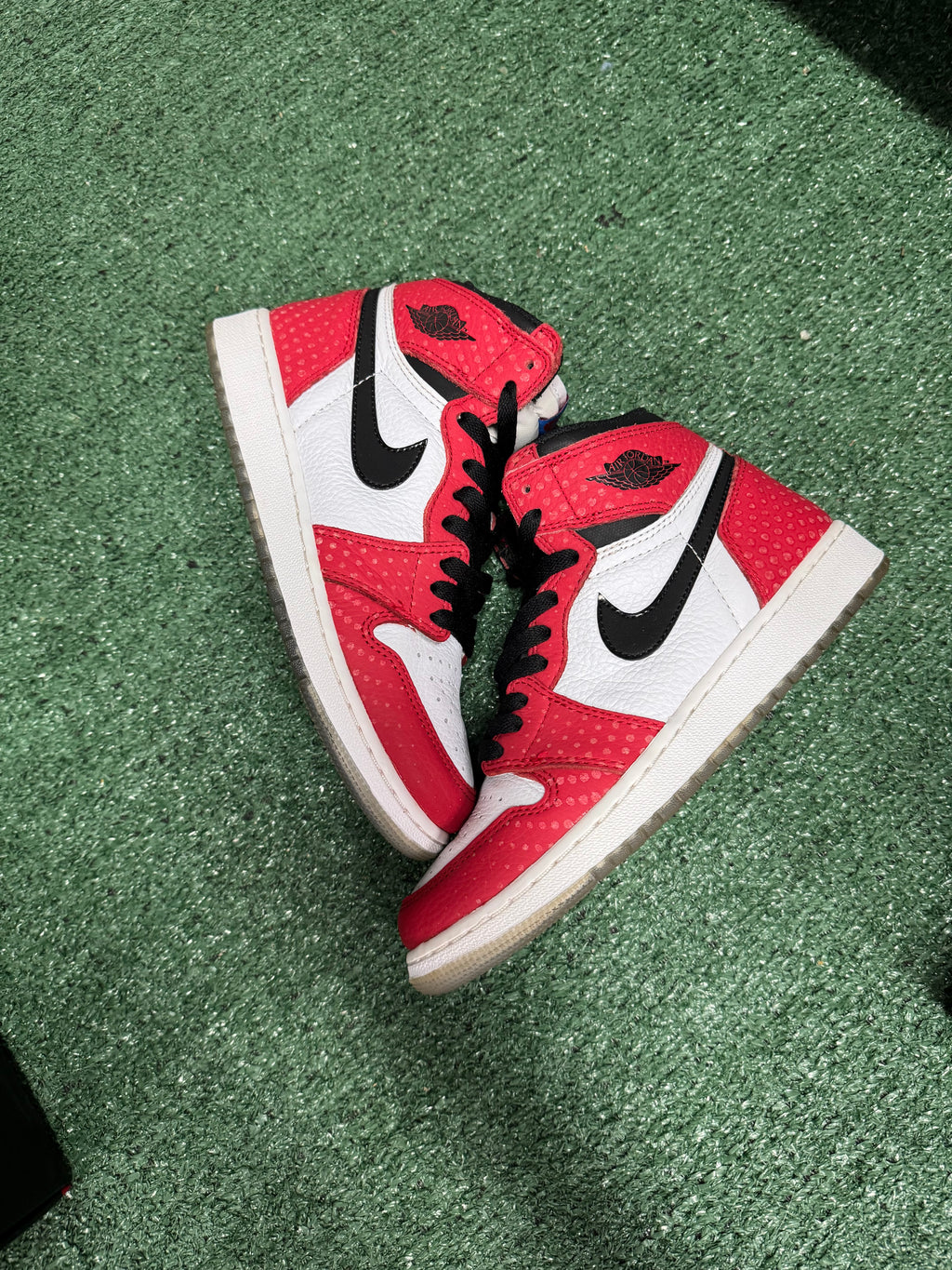 6y- Air Jordan 1 Retro High Spiderman Origin Story
