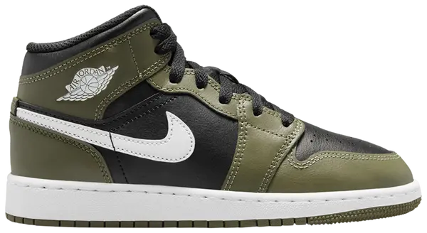 Air Jordan 1 Mid Black Olive