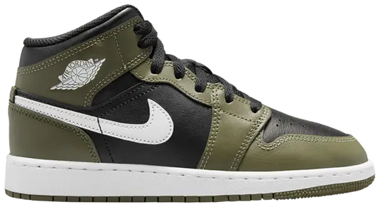 Air Jordan 1 Mid Black Olive