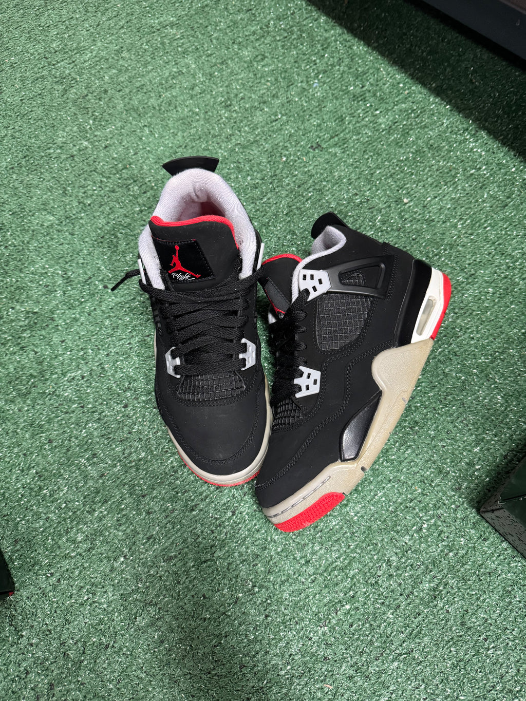 6y- Air Jordan 4 Retro Bred 2019