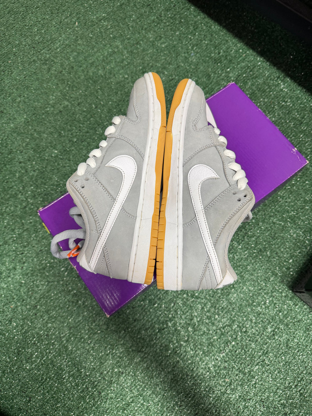 7m- Nike Dunk Low SB Grey Gum
