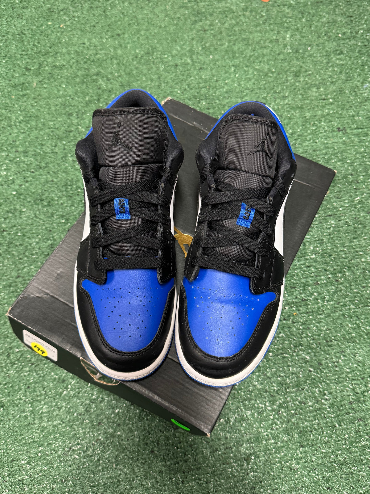 6y- Air Jordan 1 Low Royal Toe