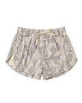 Women's Camo Dolphin Hem Lounge Shorts