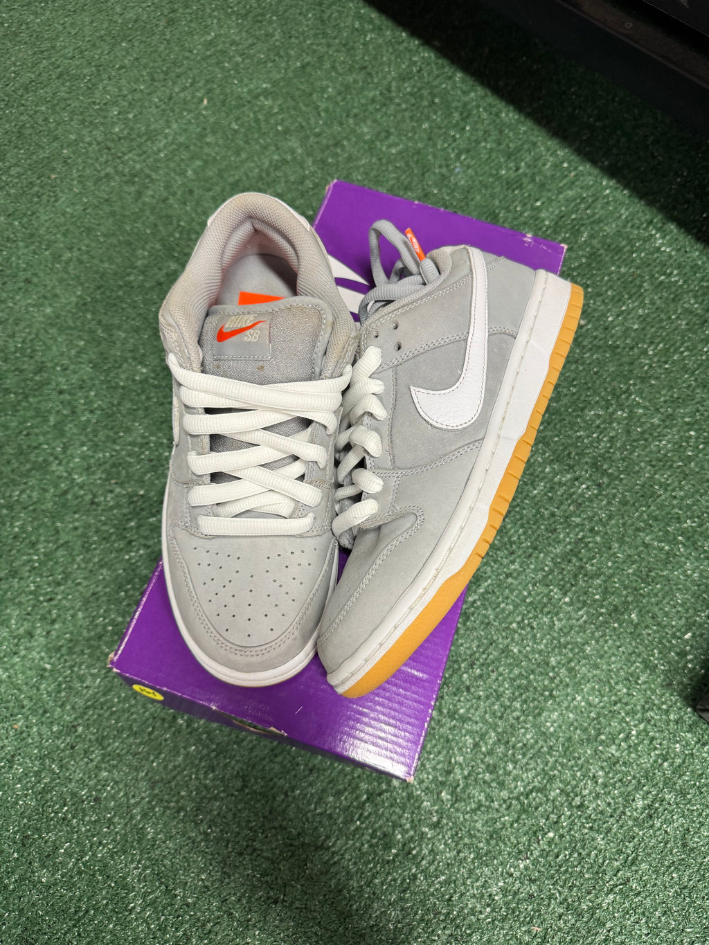 7m- Nike Dunk Low SB Grey Gum