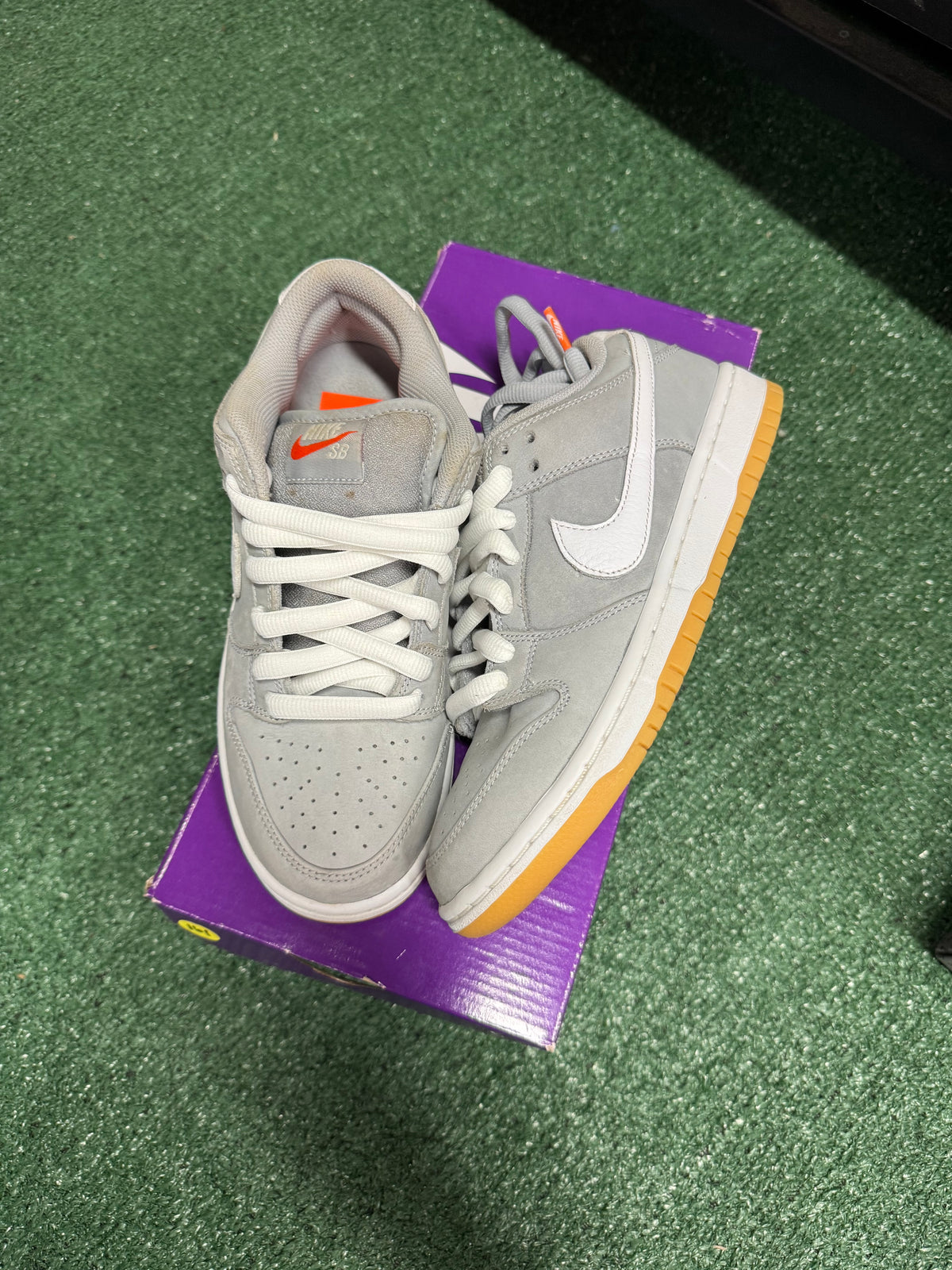 7m- Nike Dunk Low SB Grey Gum