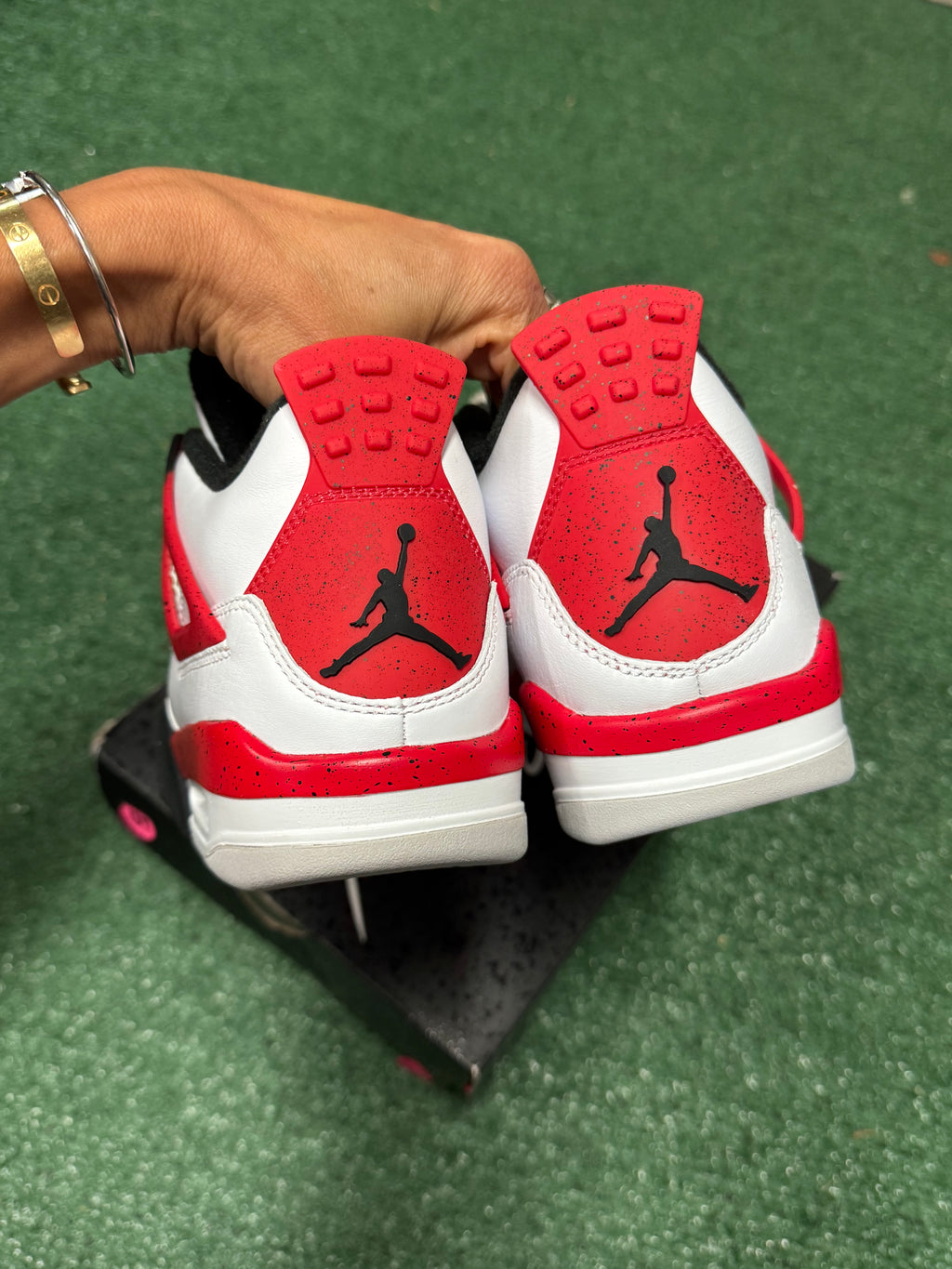 5y- Air Jordan 4 Retro Red Cement